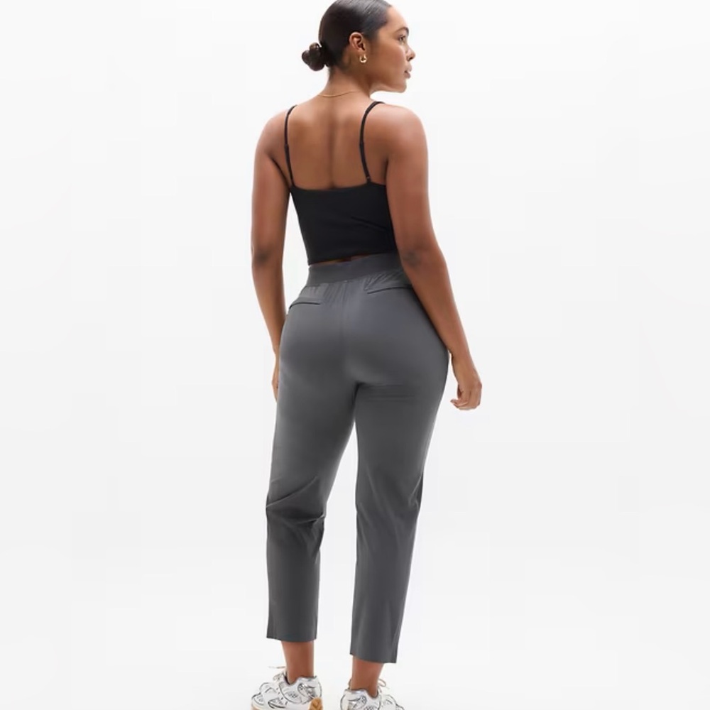 Athleta Brooklyn Mid Rise Ankle Pant - Shadow Grey